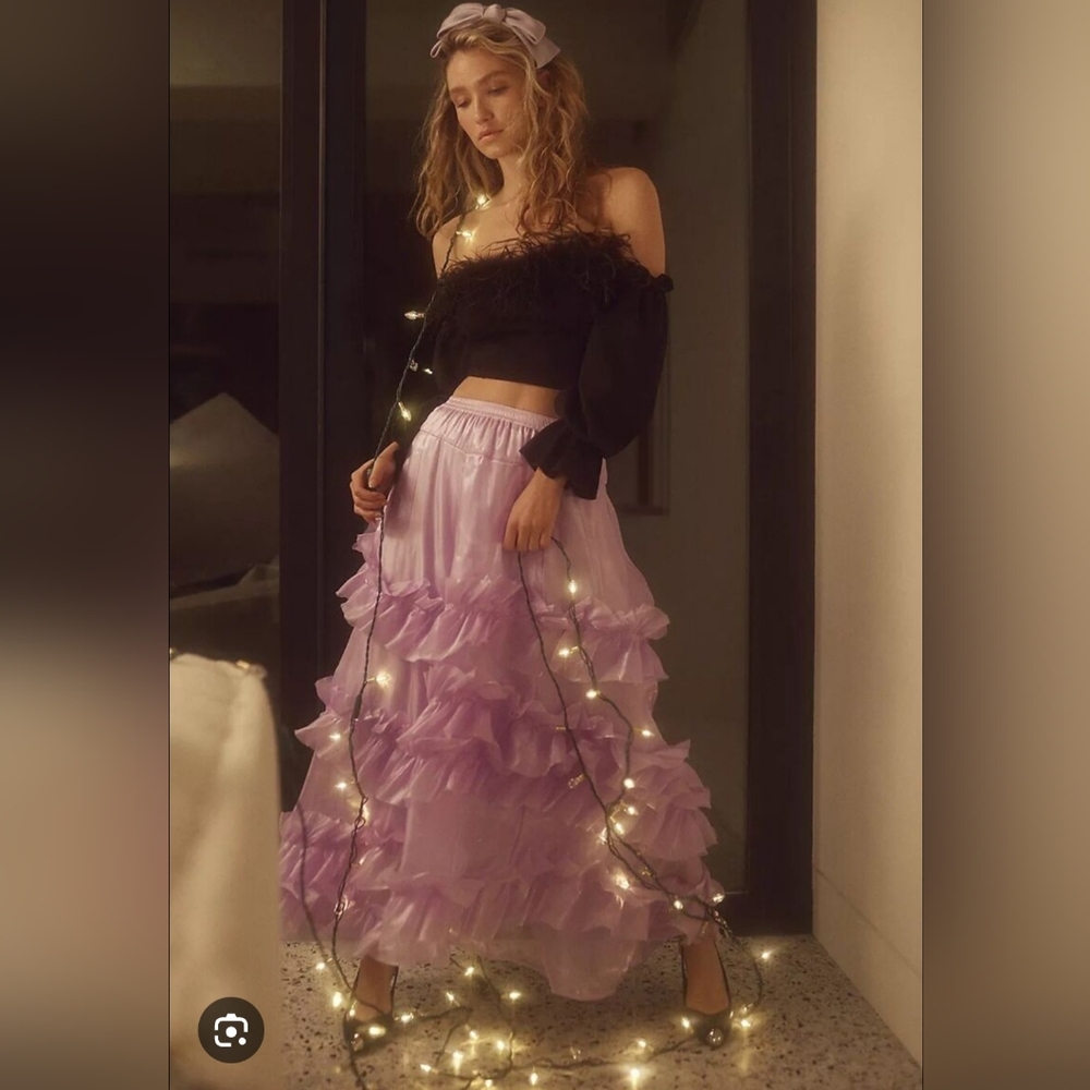 Chevelle Tiered Maxi Skirt